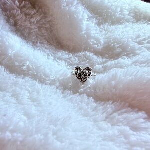 RETIRED Pandora heart of winter ring